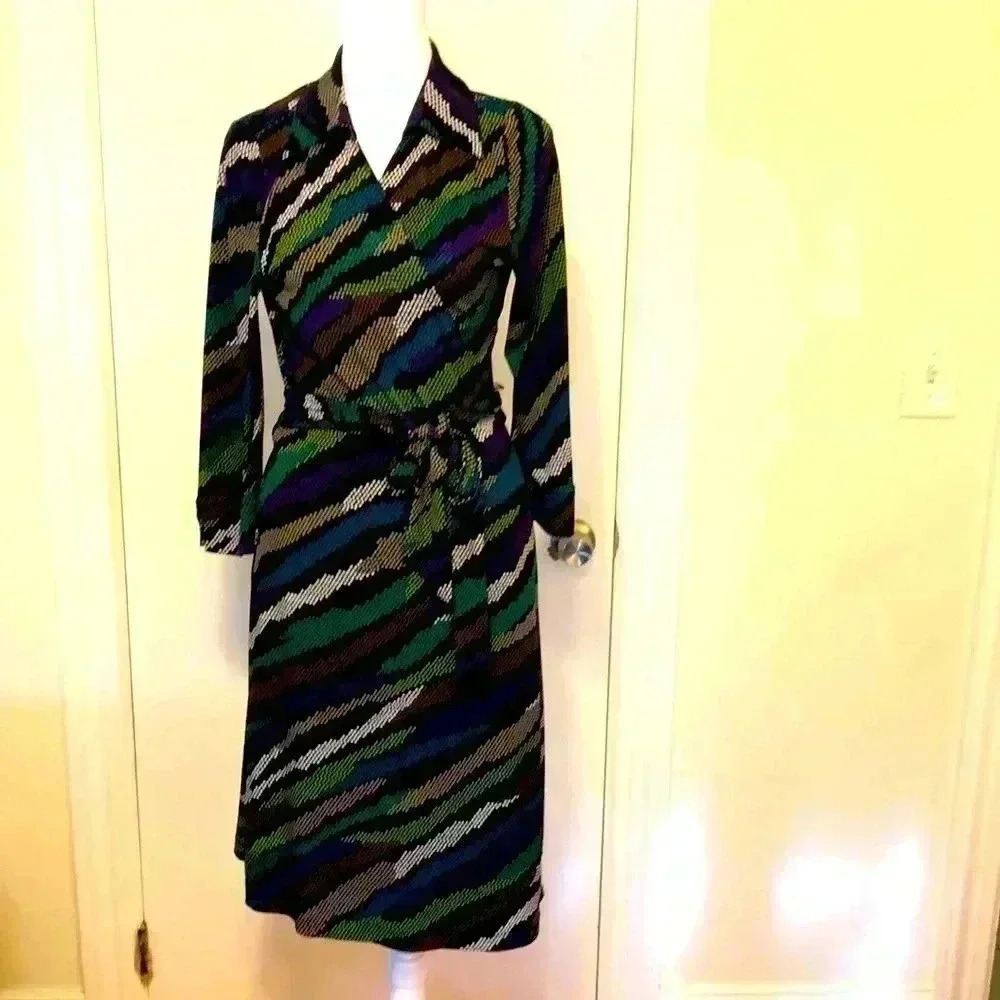 Ellen Tracy wrap dress